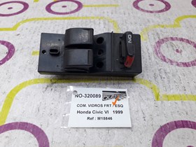 Comando de Vidros Frt / Esq Honda Civic VI de 1999 - Ref OEM :  M15846